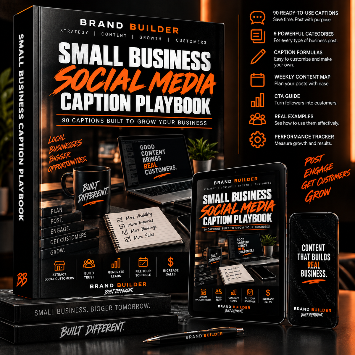 Small Business Social Media Caption Playbook